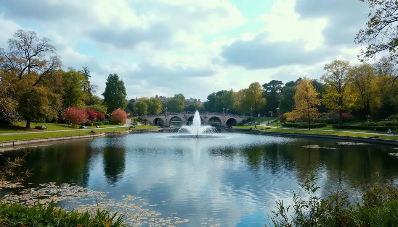 Cismigiu Gardens - filming location in Romania