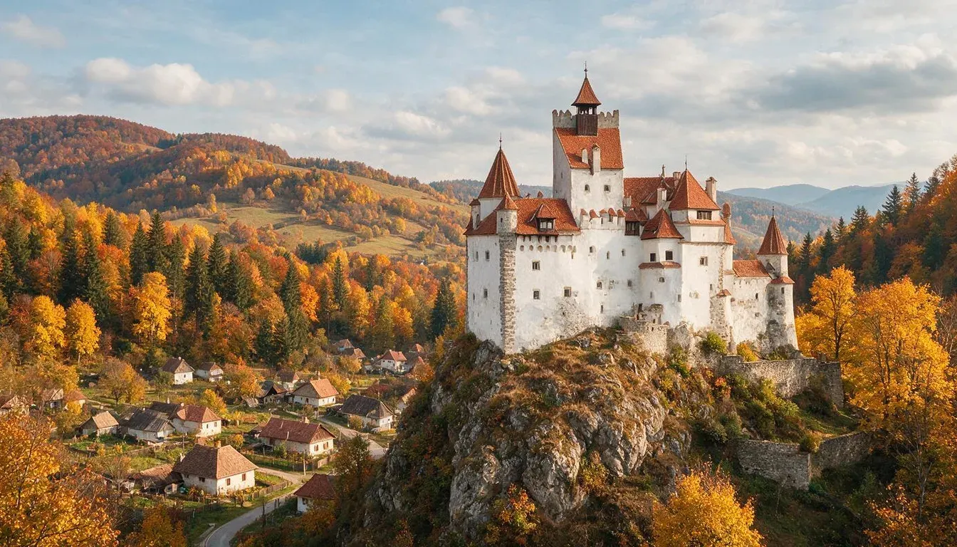 Bran Castle, Transylvania - filming location in Romania