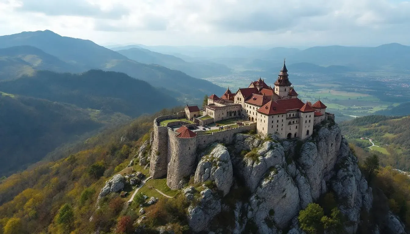 Râșnov Citadel - filming location in Romania