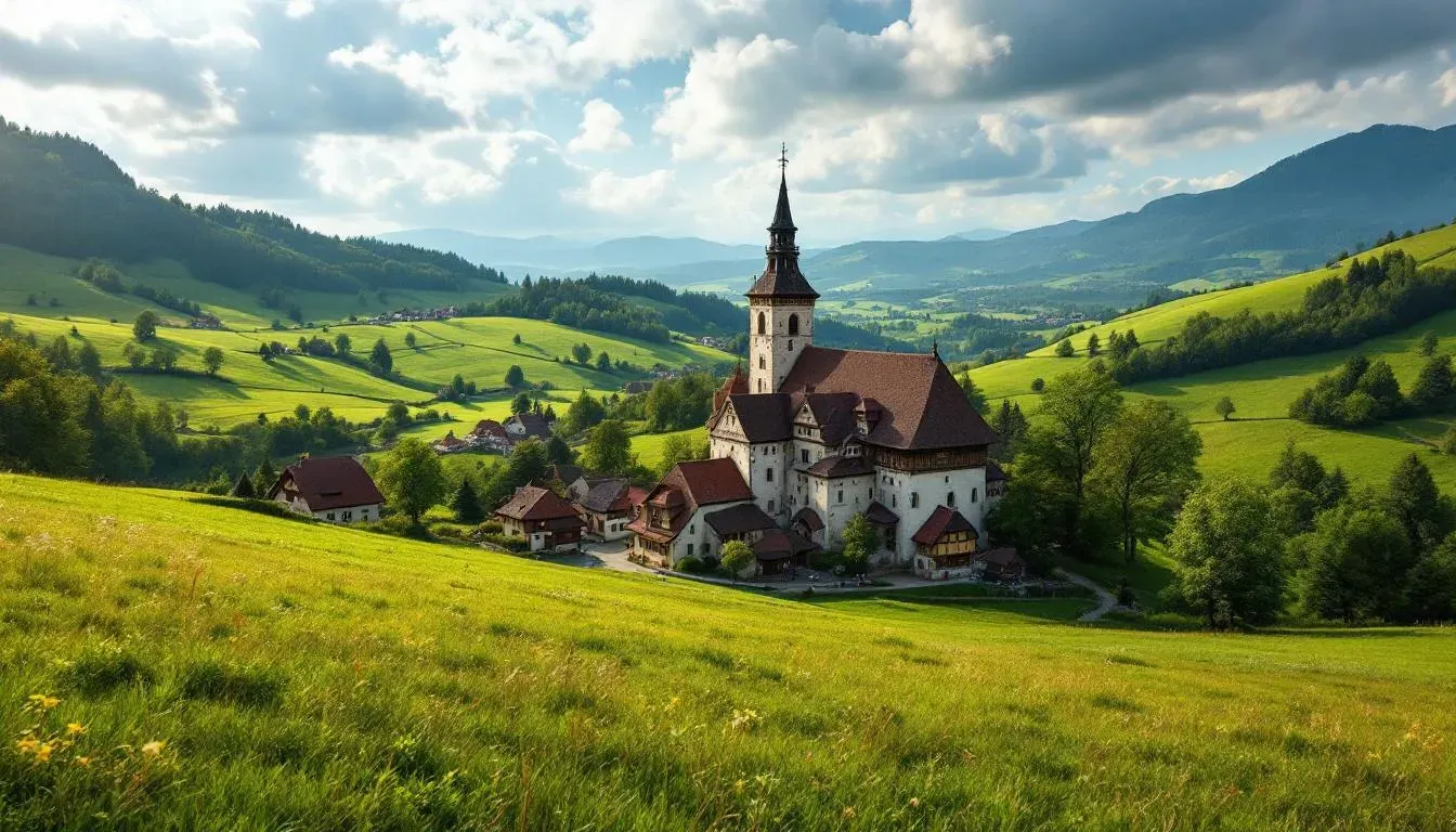 Cluj-Napoca Fourviere Basilica - filming location in Romania